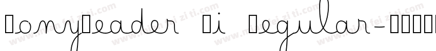 SonyReader Li Regular字体转换